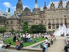 View of the Peace Gardens