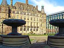 Picture of the central Peace Gardens