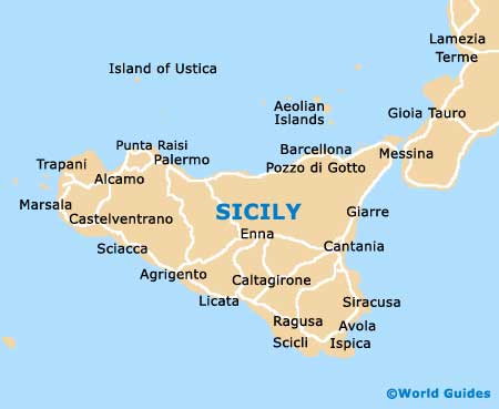 Small Sicily Map