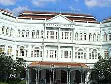 Picture of the historic Raffles Hotel complex on Beach Road