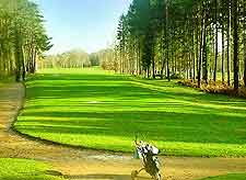 Picture of a popular golf course close by