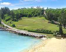 View of the historic Fort St. Catherine