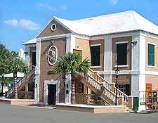 Photo showing the Town Hall on King's Square, St. George's, Bermuda