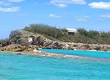 View of the Nonsuch Island wildlife sanctuary