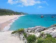 Image of sandy beach fronting Warwick Long Bay