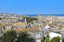 Aerial Picture of St. Ives townscape