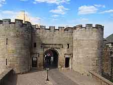 Photo of the entrance gate at Stirling Castle