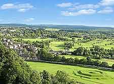 Picture showing the King's Knot, a historic parkland attraction