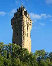 Image of the National Wallace Monument, located on Hillfoots Road, Causewayhead, Stirling