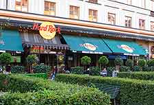Picture of the city's Hard Rock Cafe