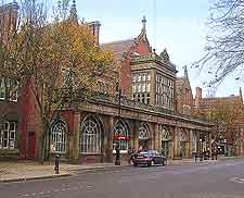 Photograph of the city's train station