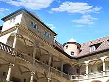 Photo showing the Altes Schloss (Old Castle), a tourist attraction on the Schillerplatz, Stuttgart