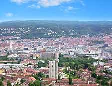 City view from the Fernsehturm (TV Tower)