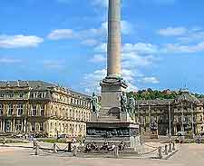 Further summer picture of the Schlossplatz