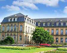 Photo of the Neues Schloss (New Castle), a popular tourist attraction on the Schlossplatz, Stuttgart