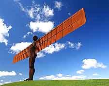 Photo of the famous Angel of the North statue