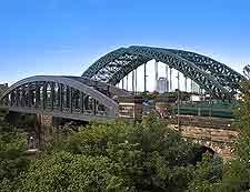 Photo of bridges crossing the River Wear