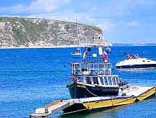 Photograph of local boats