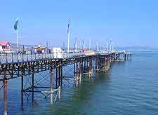 Picture of the famous Mumbles Pier