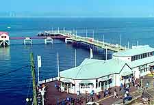 Aerial photo of Mumbles Pier