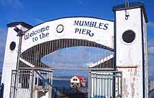 Picture of entrance to Mumbles Pier