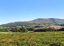 Scene over the Brecon Beacons National Park