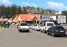 Photo of traffic in Swaziland's capital of Mbabane