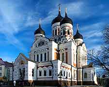Picture of the Alexander Nevsky Cathedral in Tallinn