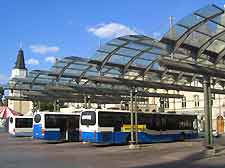Picture showing the bus station