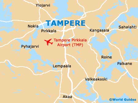 Small Tampere Map