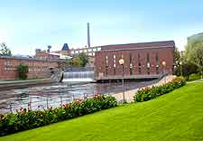 Photo of the city's central rapids