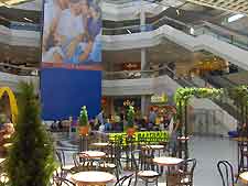 Picture of cafe at central shopping mall