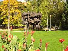 Tampere picture, showing the Koskipuisto Park