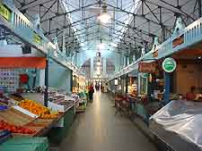 Image of covered city market