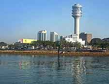 Waterfront photo of the Dar es Salaam skyline