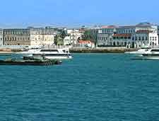 Photo of the Zanzibar waterfront