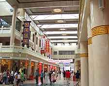 Interior picture of mall