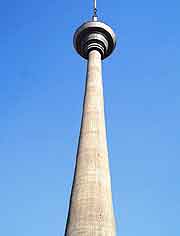 Picture of the eye-catching Tianjin Radio and TV Tower