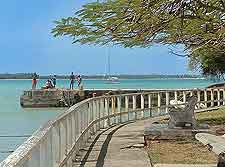 Picture of the Buccoo beachfront and bay