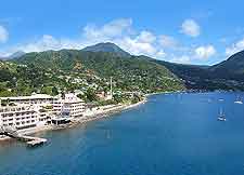 Grenada picture, showing the beautiful coastal scenery