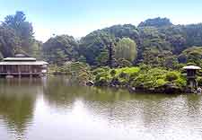 View of the Kiyosumi Garden