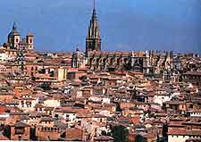 Toledo rooftop view