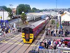 Picture of the Paignton railway station