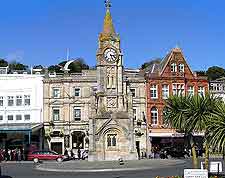 Photo of the famous Clock Tower at Torquay