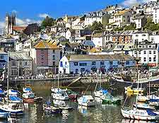 Harbourfront view of Brixham