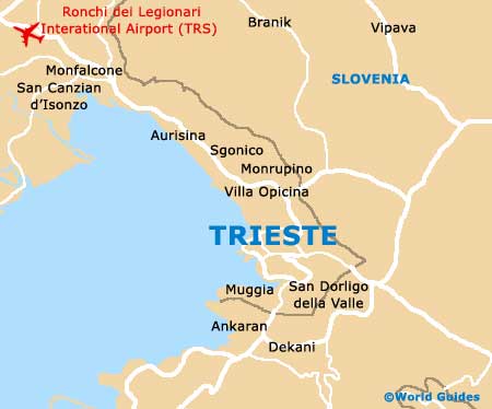 Small Trieste Map