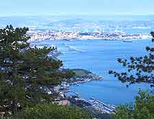 Picture showing city view of Trieste