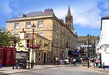 View of central shops