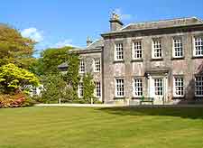 Further view of the Trewithen Gardens and house