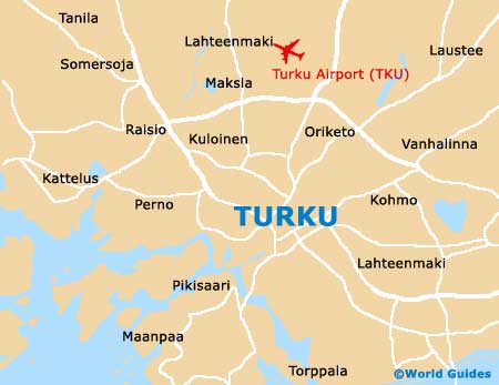 Turku map
